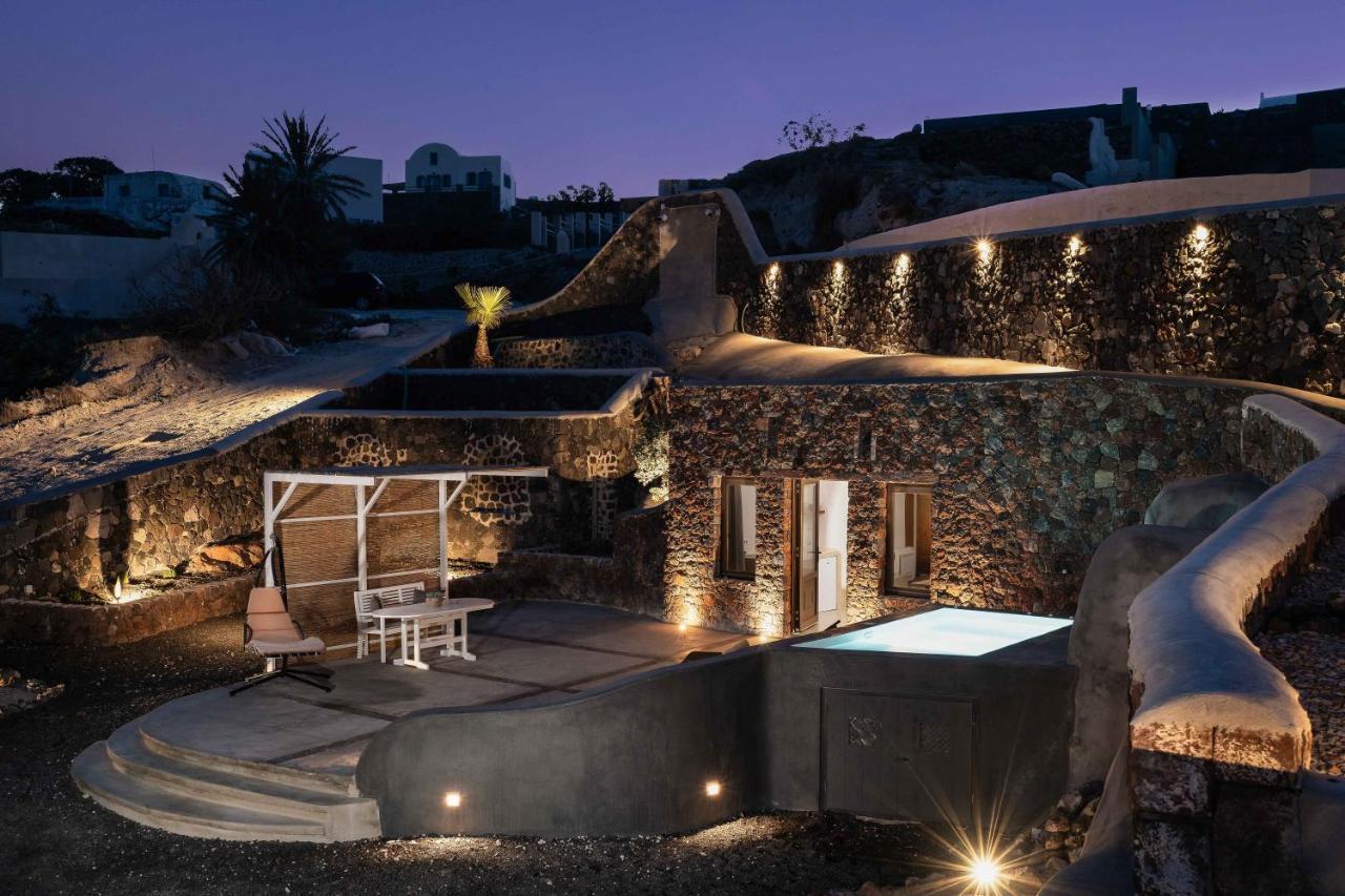 Luxe Efis Home Sea View 4 Villas & 4 Prive Jacuzzi Imerovigli (Santorini) Exterior foto