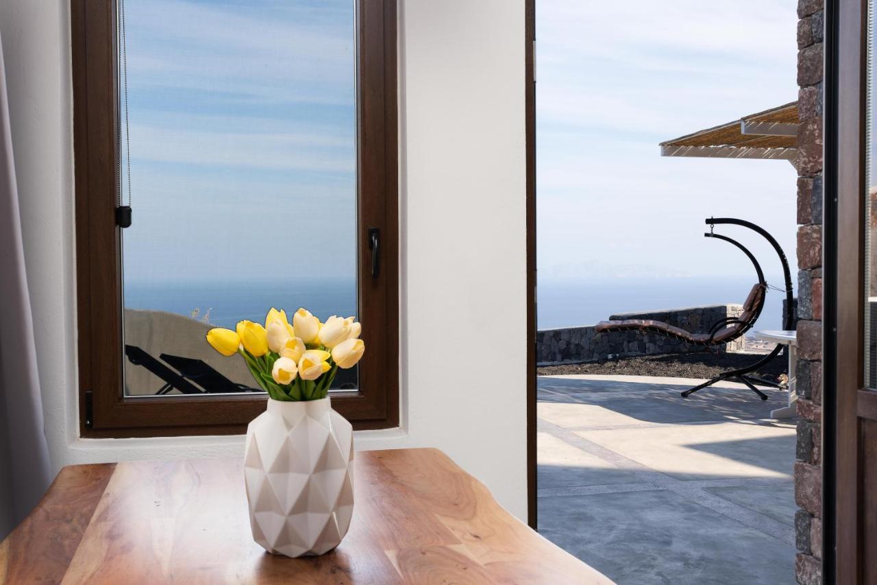 Luxe Efis Home Sea View 4 Villas & 4 Prive Jacuzzi Imerovigli (Santorini) Exterior foto