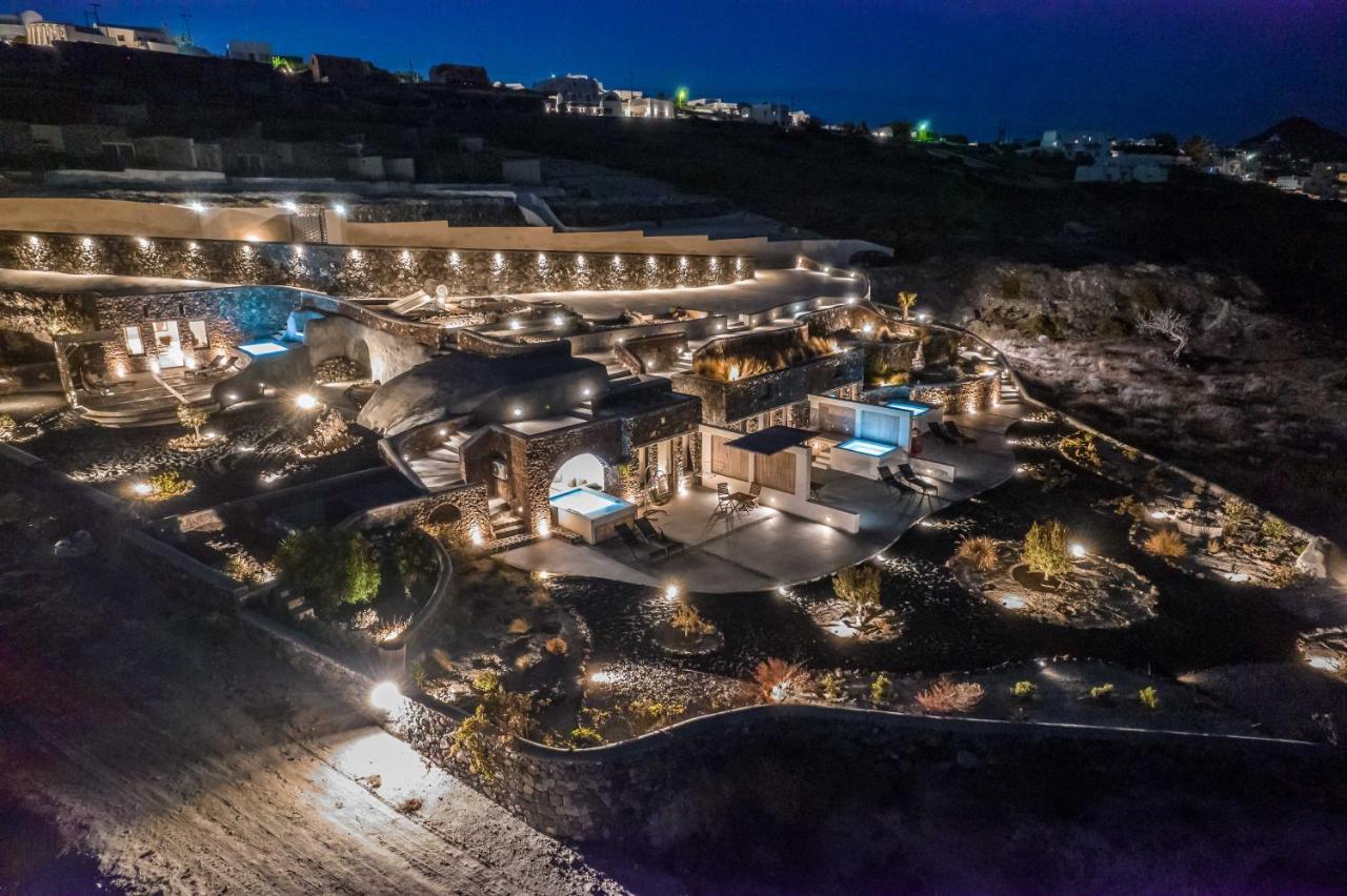 Luxe Efis Home Sea View 4 Villas & 4 Prive Jacuzzi Imerovigli (Santorini) Exterior foto