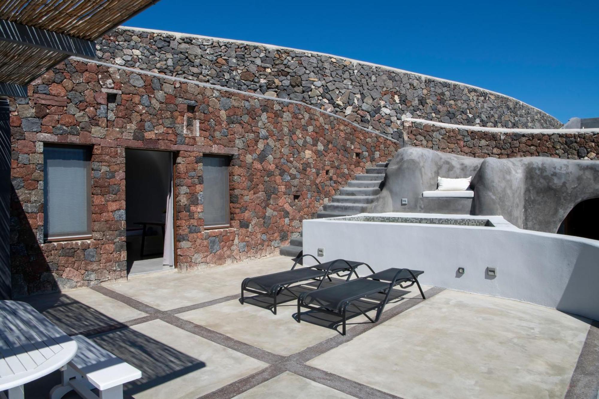 Luxe Efis Home Sea View 4 Villas & 4 Prive Jacuzzi Imerovigli (Santorini) Exterior foto