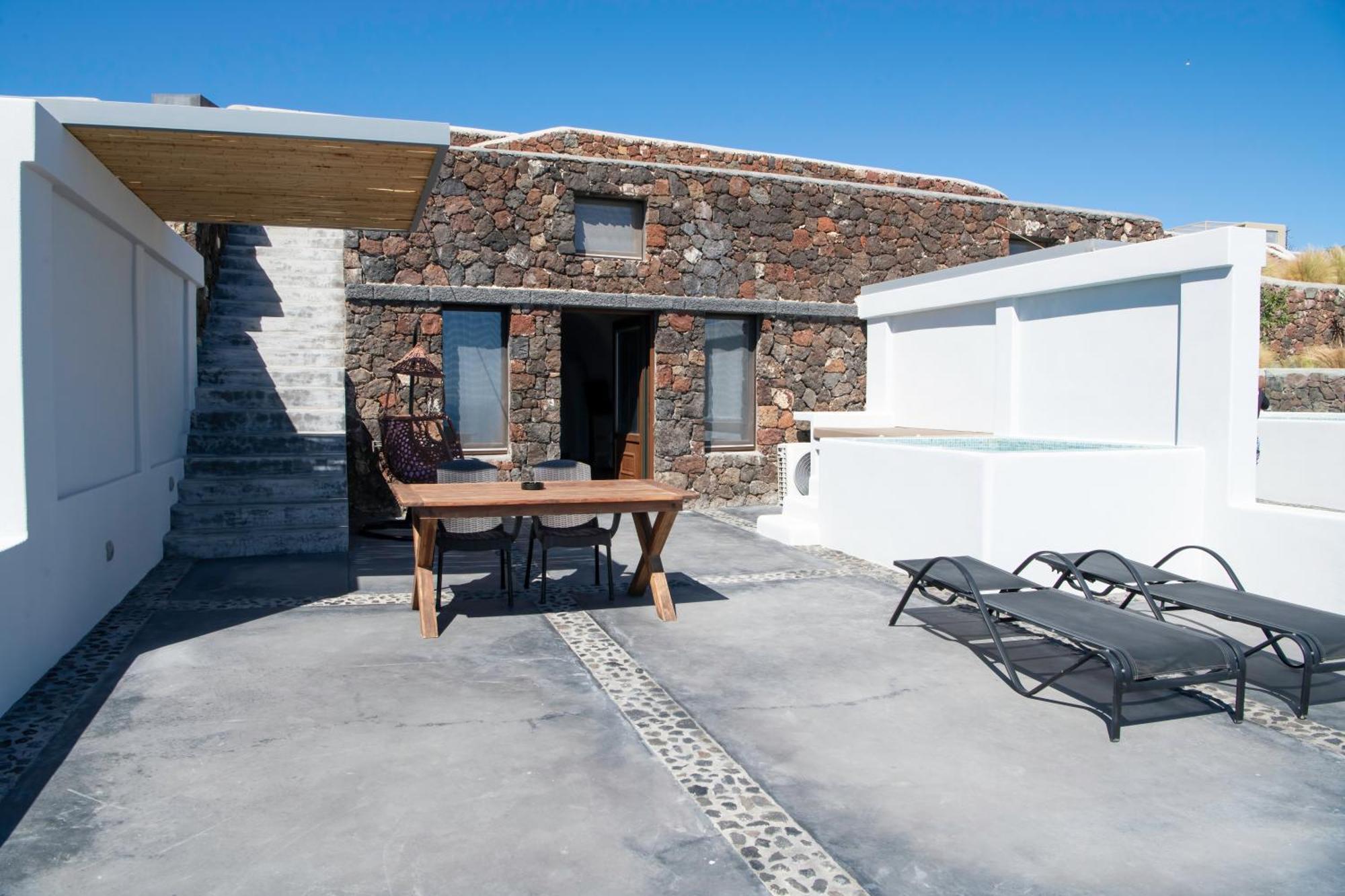 Luxe Efis Home Sea View 4 Villas & 4 Prive Jacuzzi Imerovigli (Santorini) Exterior foto