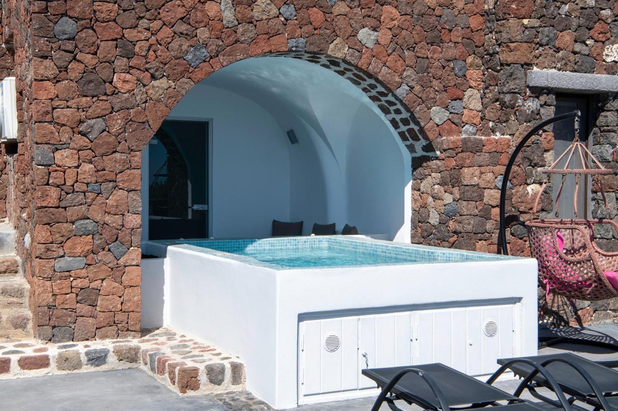 Luxe Efis Home Sea View 4 Villas & 4 Prive Jacuzzi Imerovigli (Santorini) Exterior foto